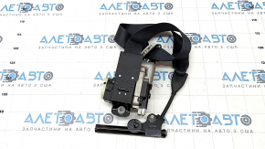 Passenger seat belt with tensioner Ford Edge 19- black, dry cleanable