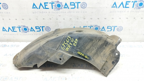 Mudguard rear right front part Subaru Impreza WRX GH 09-11 torn, no fragment