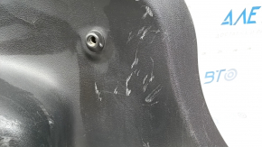 Arch trim right Subaru Impreza WRX GH 08-14 5d black, scratches, plastic turned white