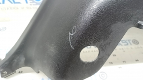 Arch trim right Subaru Impreza WRX GH 08-14 5d black, scratches, plastic turned white