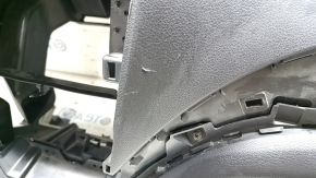Dashboard front panel with AIRBAG Subaru Impreza WRX GH 09-14 black, scratches