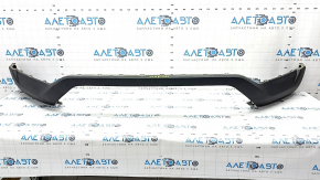 Lower lip of the front bumper Ford Edge 19 - structure, scratches, dents, torn fasteners