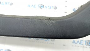 Lower lip of the front bumper Ford Edge 19 - structure, scratches, dents, torn fasteners