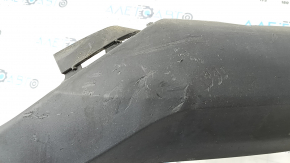 Lower lip of the front bumper Ford Edge 19 - structure, scratches, dents, torn fasteners