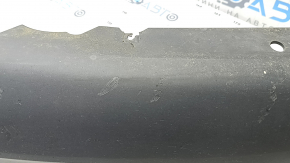 Lower lip of the front bumper Ford Edge 19 - structure, scratches, dents, torn fasteners