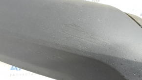 Lower lip of the front bumper Ford Edge 19 - structure, scratches, dents, torn fasteners