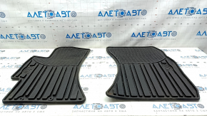 Set of floor mats for Subaru Impreza WRX GH 08-14 rubber, black