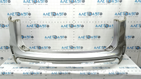 Rear bumper bare Ford Edge 19 - silver, for parking sensors, scratches