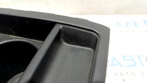 Center console trim with cup holders Subaru Impreza WRX GH 09-14 black, scratches
