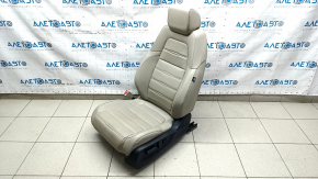 Driver's seat Honda CRV 17-22 with airbag, electric, heated, memory, perforation, beige leather, worn leather