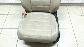 Driver's seat Honda CRV 17-22 with airbag, electric, heated, memory, perforation, beige leather, worn leather