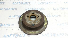 Rear left brake disc Subaru Impreza WRX GH 08-14 2.5T 285/9mm, rusty