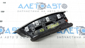 Front panel air duct deflector central right Ford Edge 15- black with gray, scratches