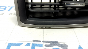 Front panel air duct deflector central right Ford Edge 15- black with gray, scratches