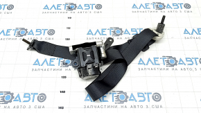 Rear left seat belt Ford Edge 19- with pyropatron, black