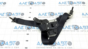Rear left seat belt Ford Edge 19- with pyropatron, black