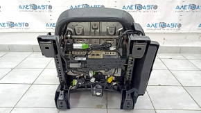 Driver's seat Ford Edge 15- without airbag, electric, heated and upholstered KATZKIN, leather black, SEL, scratch on lining, for cleaning