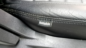 Passenger seat Ford Edge 15- without airbag, electric + mechanics, heating and upholstery KATZKIN, leather black, SEL, scratch on the pad, dent, for cleaning