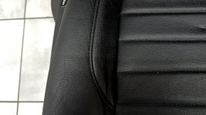 Passenger seat Ford Edge 15- without airbag, electric + mechanics, heating and upholstery KATZKIN, leather black, SEL, scratch on the pad, dent, for cleaning