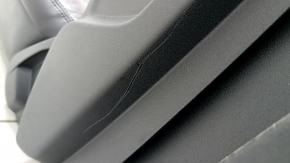 Passenger seat Ford Edge 15- without airbag, electric + mechanics, heating and upholstery KATZKIN, leather black, SEL, scratch on the pad, dent, for cleaning