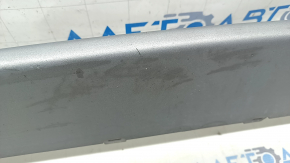 Front bumper lip trim Honda CRV 17-19 gray structure, scratch, sand