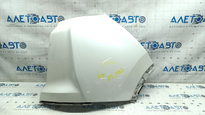 Rear bumper bare right Honda CRV 17-22 white