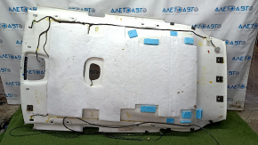 Headlining Jeep Cherokee KL 14-18 beige, without sunroof, for dry cleaning, breaks, dents, tears, abrasions