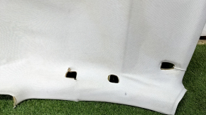 Fiat 500X 16-21 headlining gray, torn, needs dry cleaning, fabric peeling off, cracks, dents