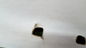 Fiat 500X 16-21 headlining gray, torn, needs dry cleaning, fabric peeling off, cracks, dents