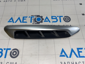 Air duct trim on the wing front right BMW X3 G01 18-21 matte chrome