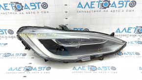 Headlight front right Tesla Model S 16-20 complete rest UP-LEVEL, sand, scratches
