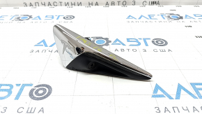 Turn signal in the wing front left Tesla Model S 12-20 chrome, with camera