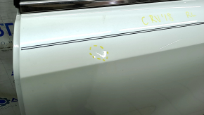 Door assembly rear left Honda CRV 17-22 white NH-603P, tinted, butt
