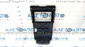 Radio and climate control panel Ford Edge 19- sync 3, auto, dual zone, scratches
