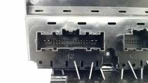 Radio and climate control panel Ford Edge 19- sync 3, auto, dual zone, scratches
