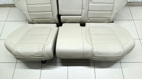 Rear row of seats 2nd row Honda CRV 17-22 perforation, beige leather, dented leather