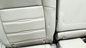 Rear row of seats 2nd row Honda CRV 17-22 perforation, beige leather, dented leather