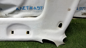 Fiat 500L 14-19 roof lining for sunroof, grey, for dry cleaning, dents, cracks, fabric peeling off