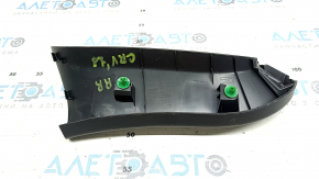 Trunk door trim right Honda CRV 17-22 black, scratches
