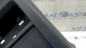 Rear center console trim Ford Edge 15-18 black, with air duct deflector and cigarette lighter, scratches