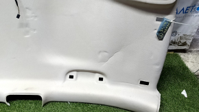 Jeep Cherokee KL 14-17 headlining gray, without sunroof, for dry cleaning, dents, cracks