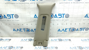 Center pillar trim upper belt right Honda CRV 17-22 beige