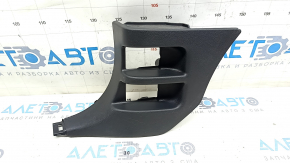 Front pillar trim lower left Honda CRV 17-22 black, scratches