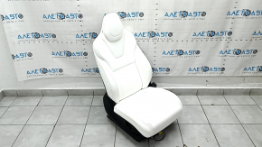 Passenger seat Tesla Model S 16-20 rest, with airbag, electric, heated, white leather, for cleaning