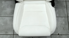 Passenger seat Tesla Model S 16-20 rest, with airbag, electric, heated, white leather, for cleaning
