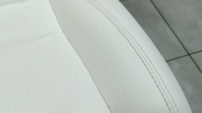 Passenger seat Tesla Model S 16-20 rest, with airbag, electric, heated, white leather, for cleaning