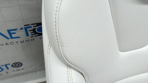 Passenger seat Tesla Model S 16-20 rest, with airbag, electric, heated, white leather, for cleaning