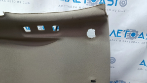 Ceiling trim Cadillac CTS 14 - without sunroof, beige, with microphone, creases, dents, breaks, for dry cleaning