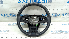 Naked steering wheel Honda CRV 17-19 leather black, tear, scratches