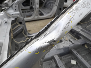 Front left quarter Ford Edge 19- on the body, silver, dented pillar